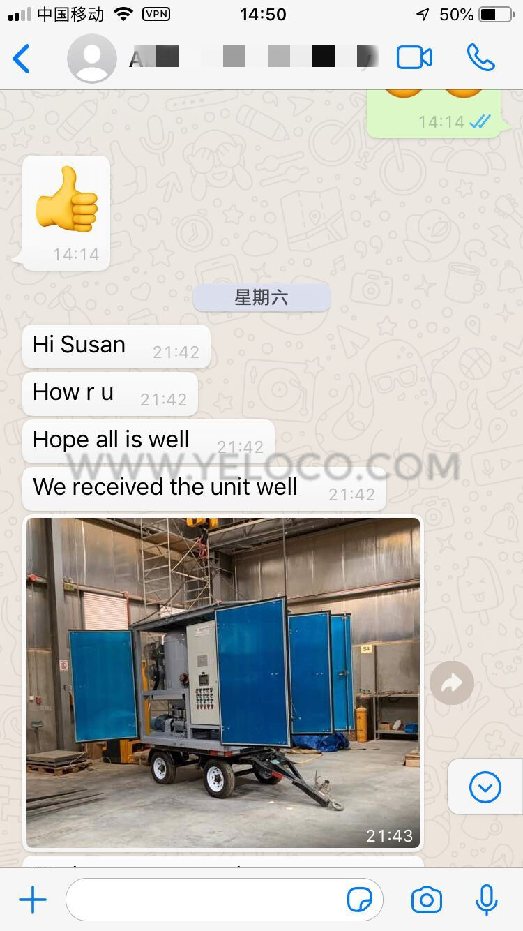 YELOCO Transformer Vacuum Pump - Customer Feedback