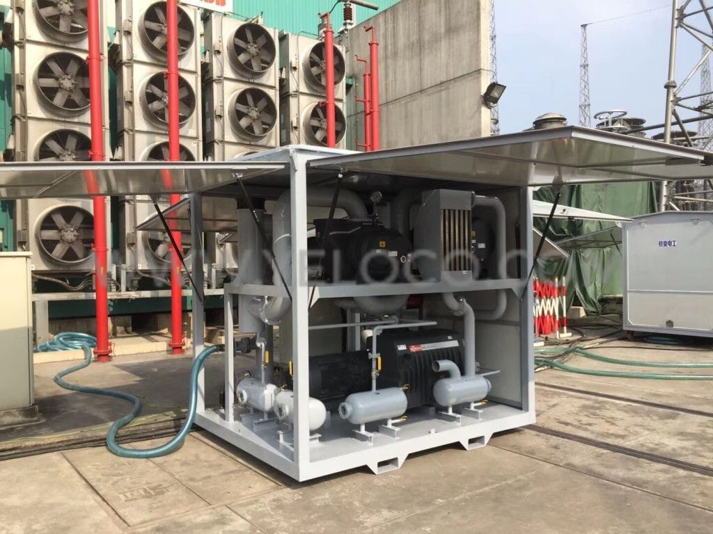 YELOCO Transformer vacuum pump machine 