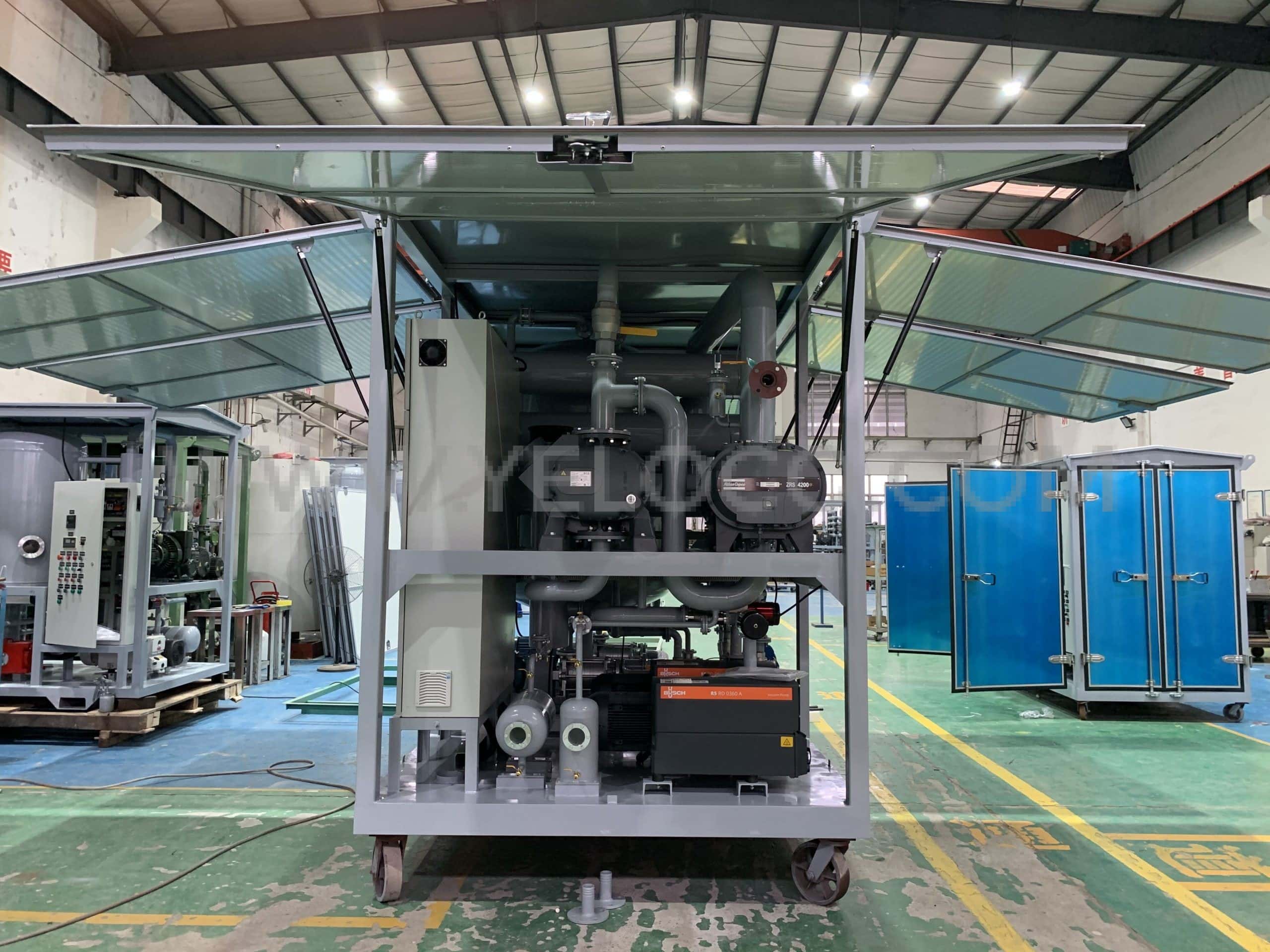 YELOCO 12000LPH Transformer oil purifier machine