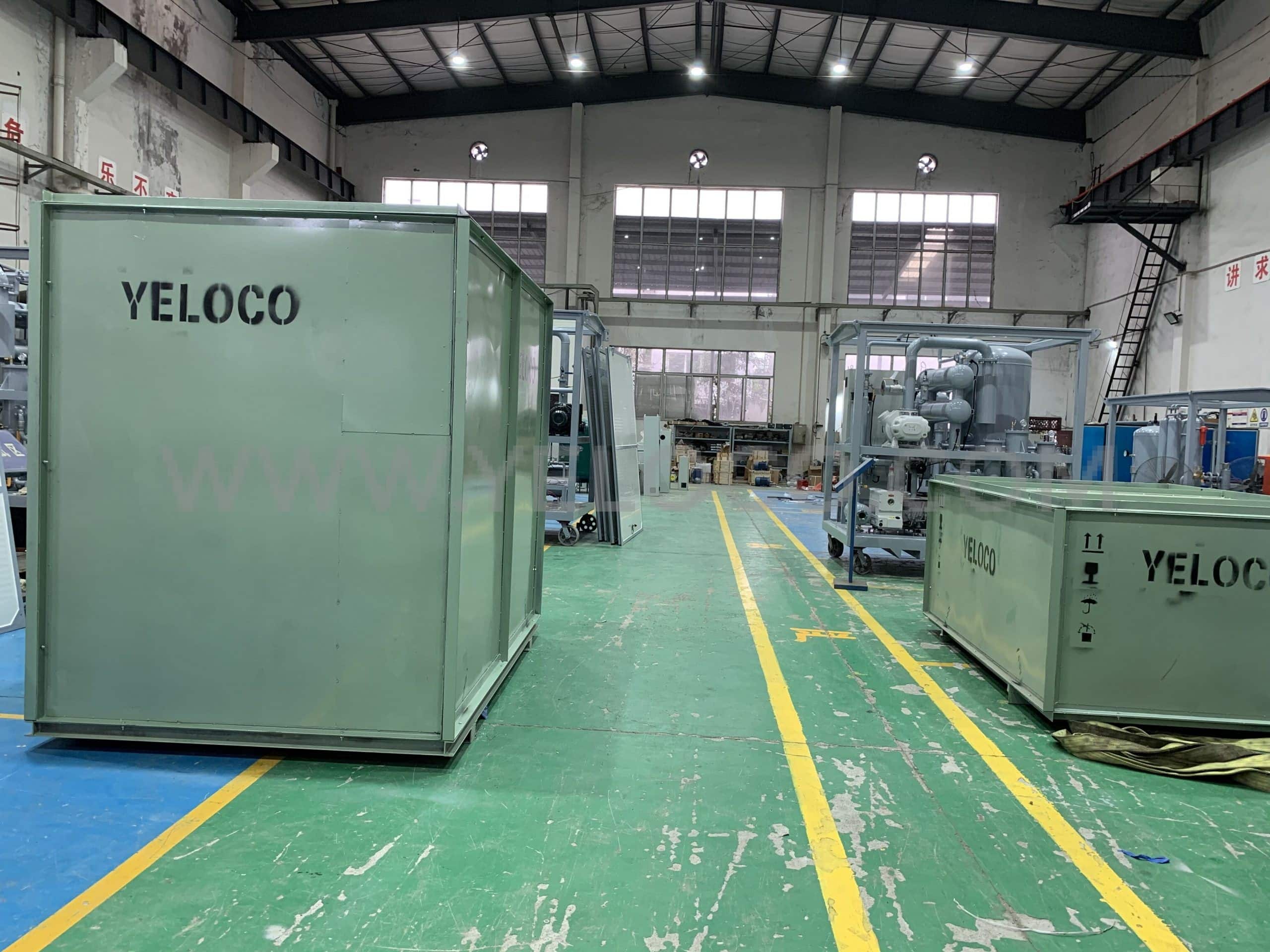 YELOCO Hydraulic Oil Filtration machine factory