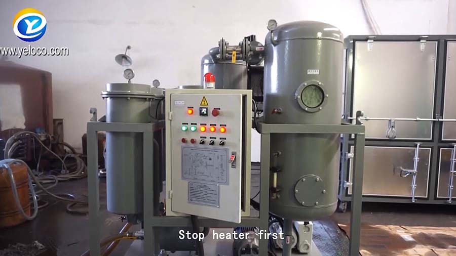 Video thumbnail of YELOCO Hydraulic Oil Filtration machine